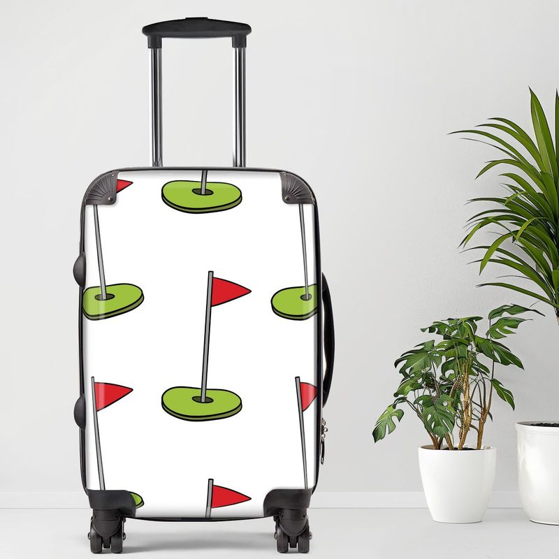 Golf2 Luggage, 20/24/28 Inch Luggage, Carry-On, Custom Luggage, Luggage Set, Suitcase, Travel, Vacation, Cabin Suitcase, Custom Suitcase, Personalized Luggage_voghion.com