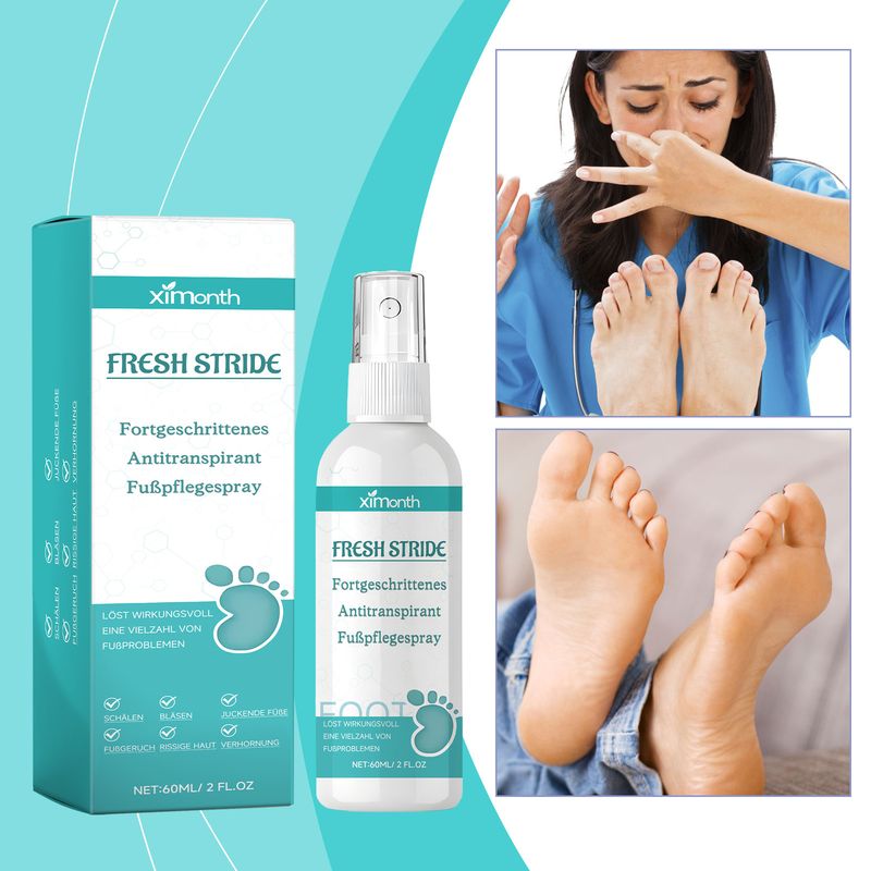 Spray de cuidado refrescante para os pés com suor no verão 2025_voghion.com