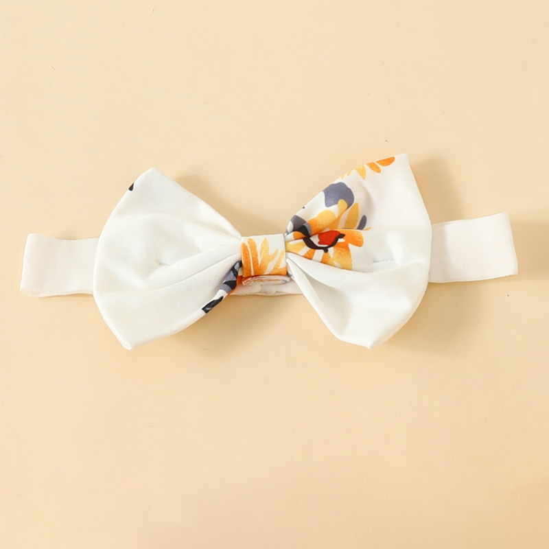 Vêtements pour bébés, barboteuse triangulaire à manches courtes, ensemble Short et haut d'été pour bébé fille, hauts avec lettres mignonnes, nœud floral_voghion.com