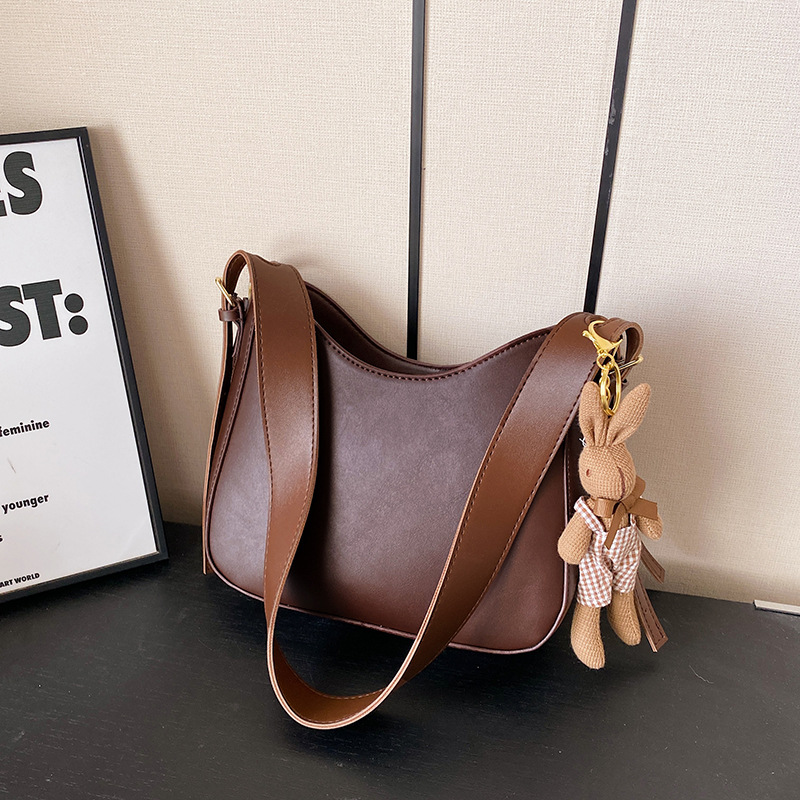 Popolare per le donne Borsa a tracolla da donna di grande capacità con tracolla di nuova moda 2024_voghion.com