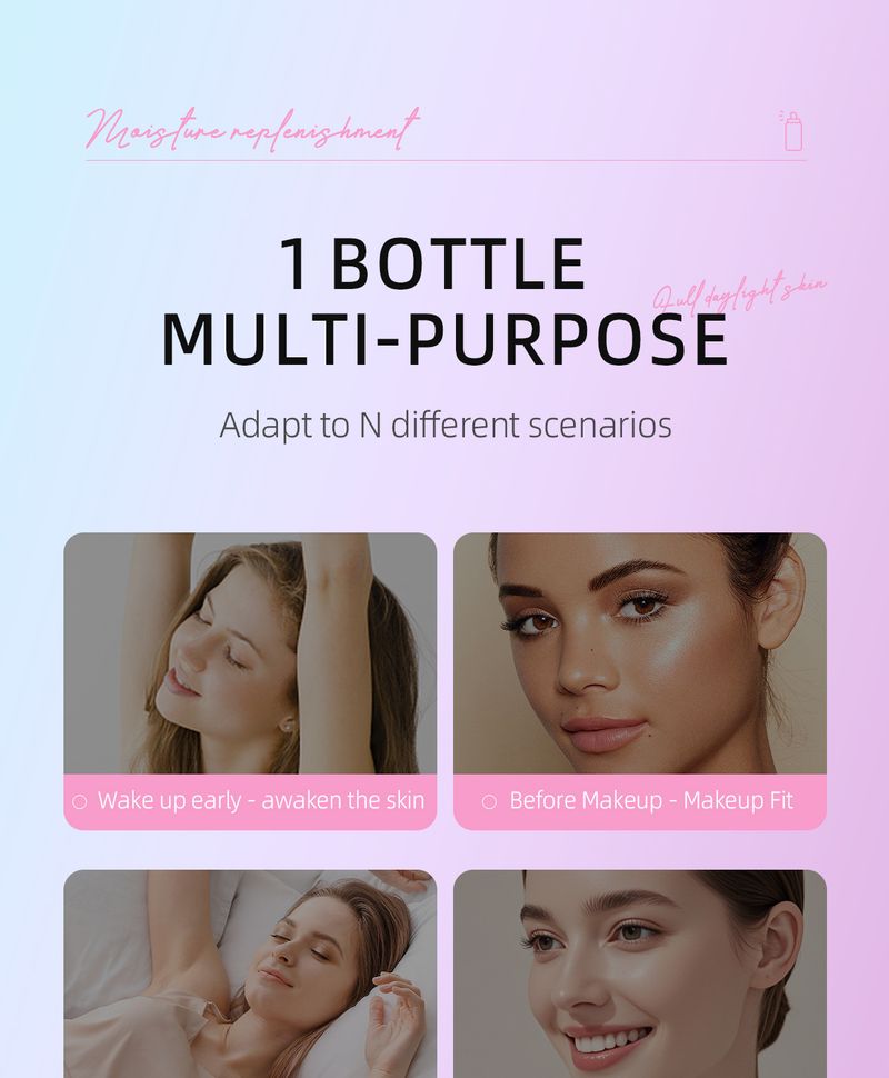 Toners MAFFICK Hyaluronic Acid Moisturizing Spray Deep Hydration Lasting Moisturizing Soothing Oil Control_voghion.com