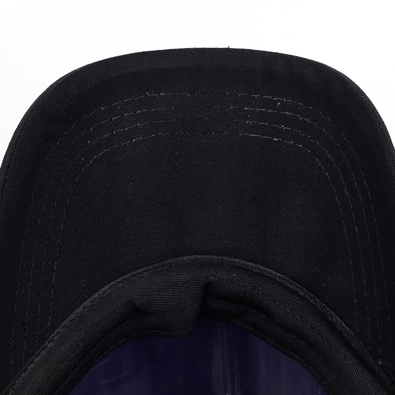 Funny smiling face pure cotton men and women baseball cap hip-hop casual soft top dad hat cap_voghion.com