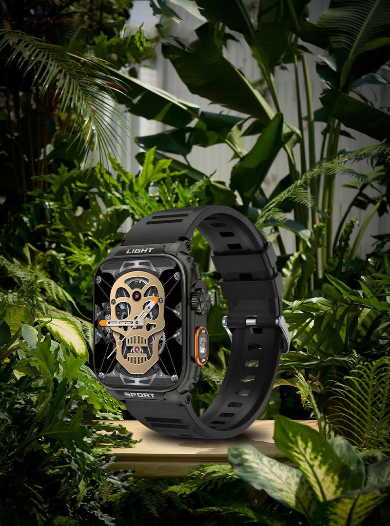 Multi Functional Outdoor Sports Smart Watch For Men Blood Pressure And Heart Rate Health Smart Watch_voghion.com