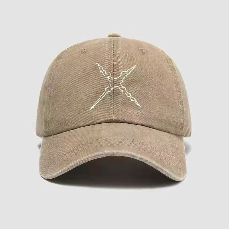 Scar Cotton Soft Top One Piece King Pine Water Washed Luffy Baseball Pánské a dámské klobouky s kachním jazykem a slunečníkem_voghion.com