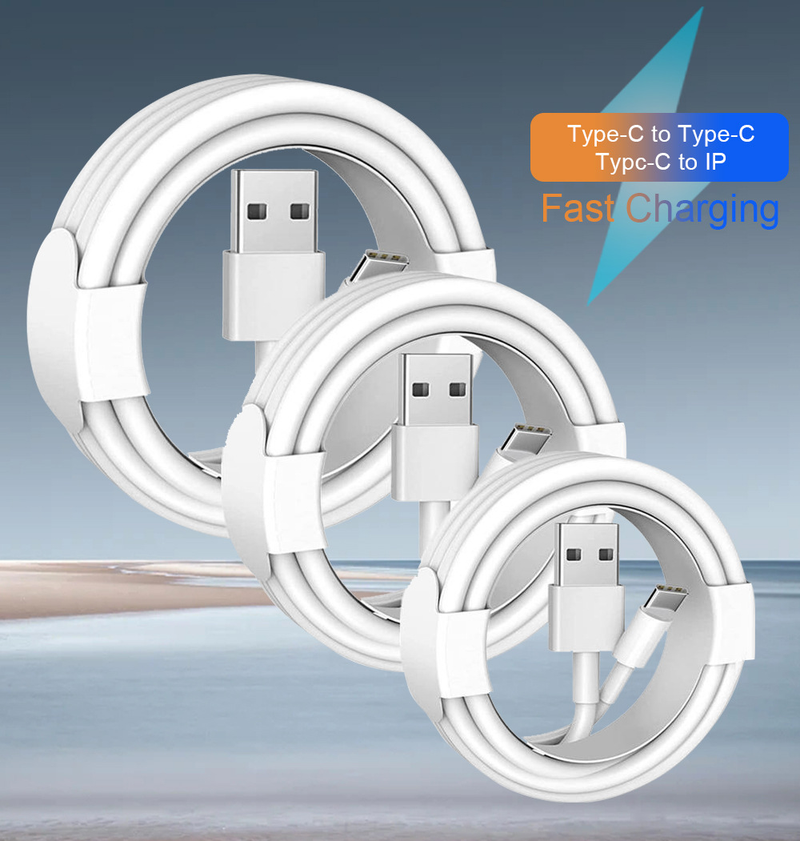 Music Festival  18W 20W PD fast charging 2-meter suitable for Apple 12pro 5A 6A data cable_voghion.com