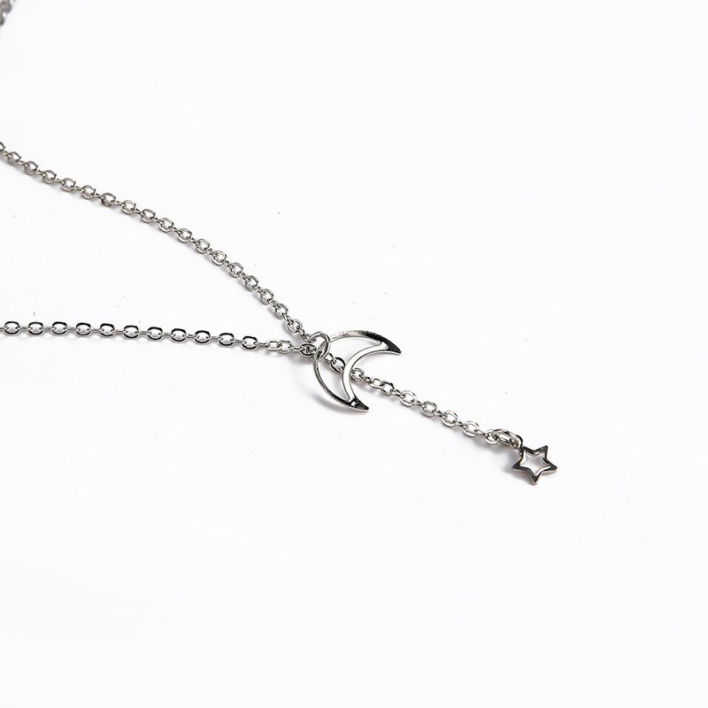 Jewelry Moon Desire Star Necklace Pendant_voghion.com