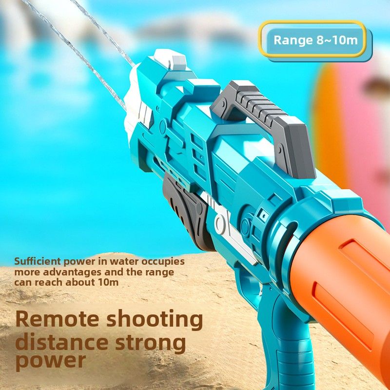 Pistola ad acqua giocattolo per bambini, grande, estraibile, di grande capacità, per spruzzi d'acqua da spiaggia, per combattere con l'acqua, per esterni_voghion.com