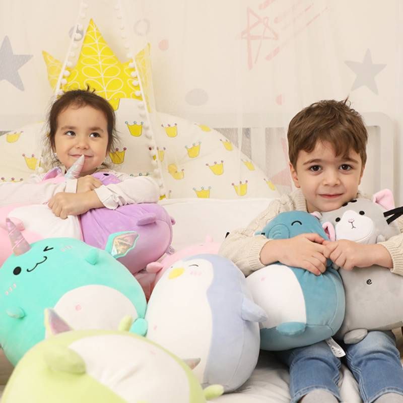 Plush Toy Animal Cute Pillow For Kids Soft Fabric Comfortable And_voghion.com