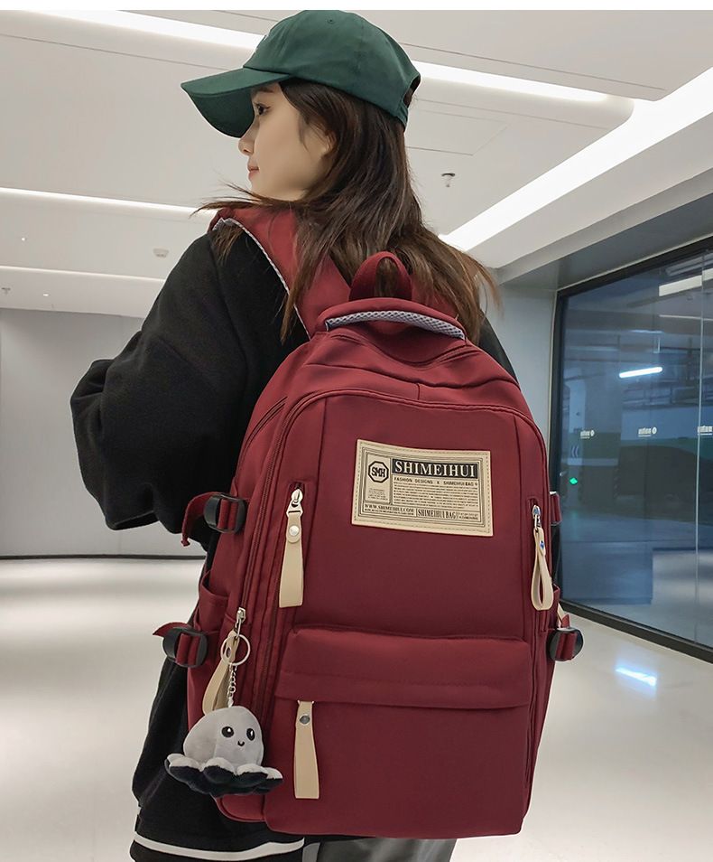 Fashionable new travel backpack, computer backpack, casual middle and high school student large capacity backpack_voghion.com