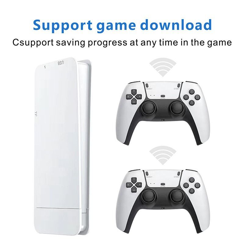 Home M15 wireless 2.4G arcade ad alta definizione PS1 mini console di gioco controller U-Bao P5_voghion.com