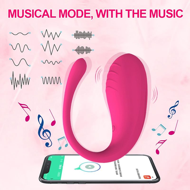 Vibratore LuvBox con telecomando APP per donne, giocattoli per adulti indossabili, prodotti sessuali transfrontalieri_voghion.com