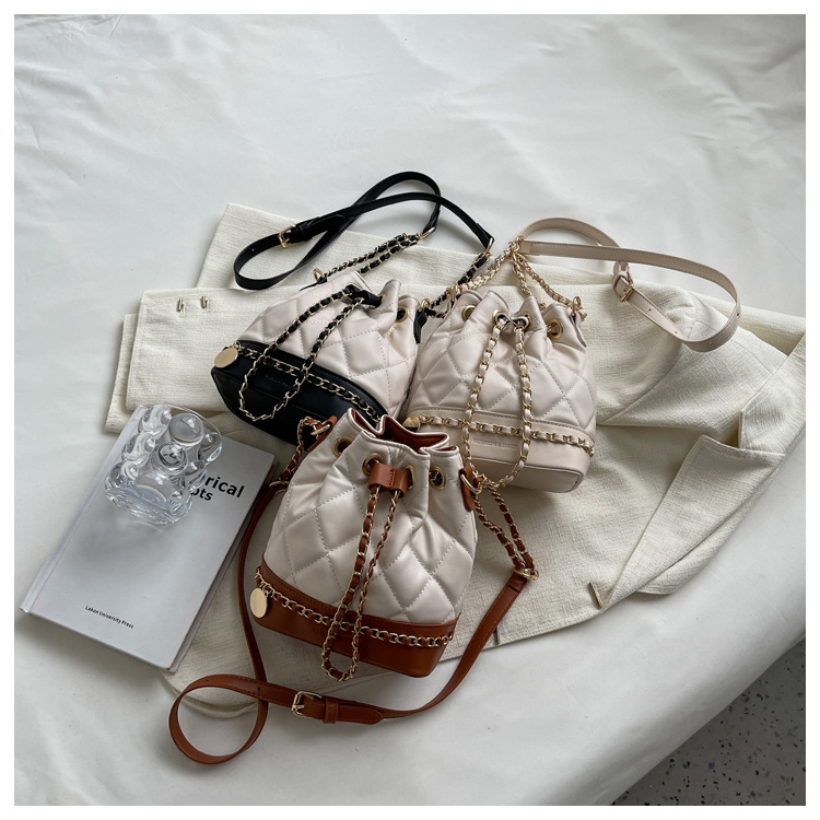 Beliebte Handtasche frauen Tasche 2023 Herbst/Winter Neue Mode Vielseitige Mode Kette Umhängetasche Wasser Eimer Tasche_voghion.com