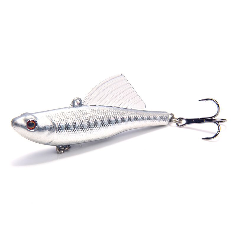 Przynęta Vib Lure Bait Twarda przynęta tonąca ołówkowa 6,5 cm/17,2 g ze skrzydłami symulująca przynętę na ryby sprzęt wędkarski_voghion.com
