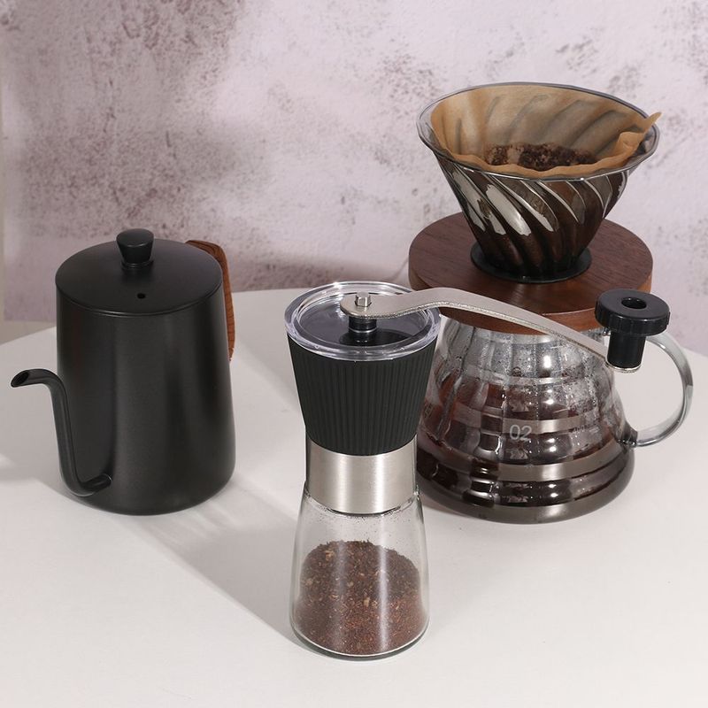 Hand Machine Hand-cranked Bean Household Small Coffee Grinder Manual_voghion.com