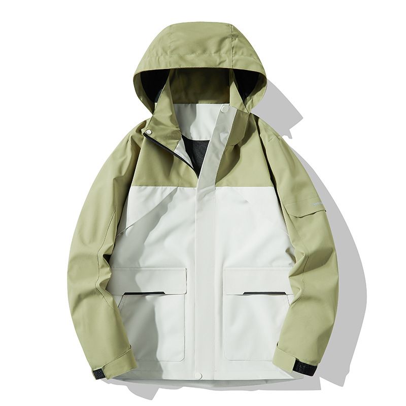 Jac for men women, spring and autumn couple style, travel, mountaineering, sports, breathable single-layer hooded_voghion.com