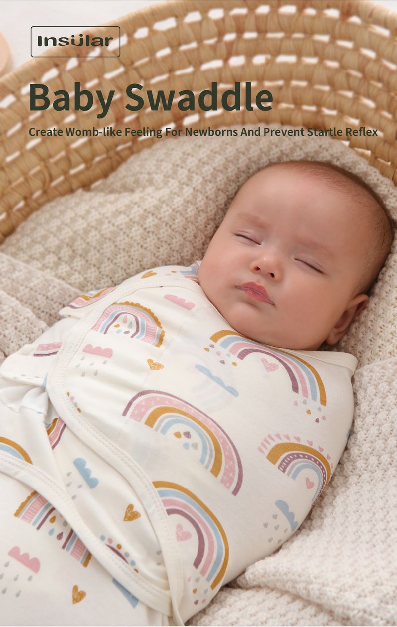 Insular 1pc Baby Swaddle Wrap Soft Cocoon Baby Blankets Newborn Swaddle Wrap Infant Wrap Blanket Warm Baby Bedding Blanket_voghion.com