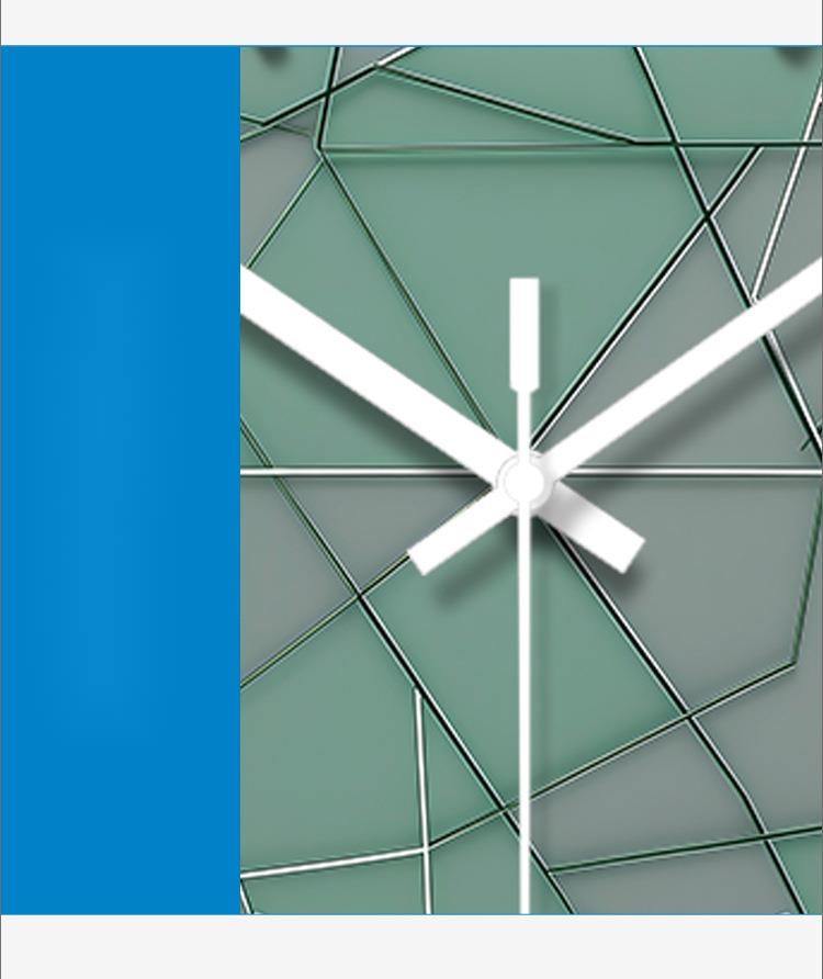 Yipula 7066 Einfache neue Stil Wohnzimmer kreative stille personalisierte Schlafzimmer Home Wanduhr_voghion.com