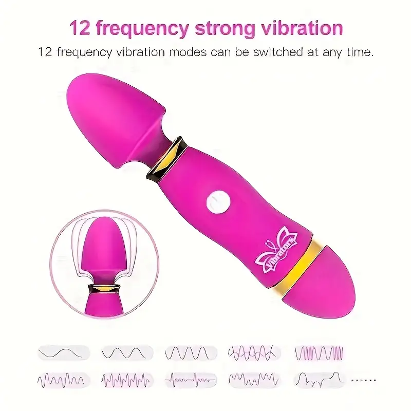 1 st AV Stick Vibrator Klitoralstimulering G-punktsmassager Trollstav Dildo Vibrator Sexleksak Kvinnlig onanist Vuxentillbehör (batteri ingår ej)_voghion.com