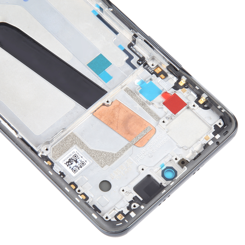 Écran LCD OLED pour ensemble complet de numériseur Xiaomi Mi 11i avec cadre (noir)_voghion.com