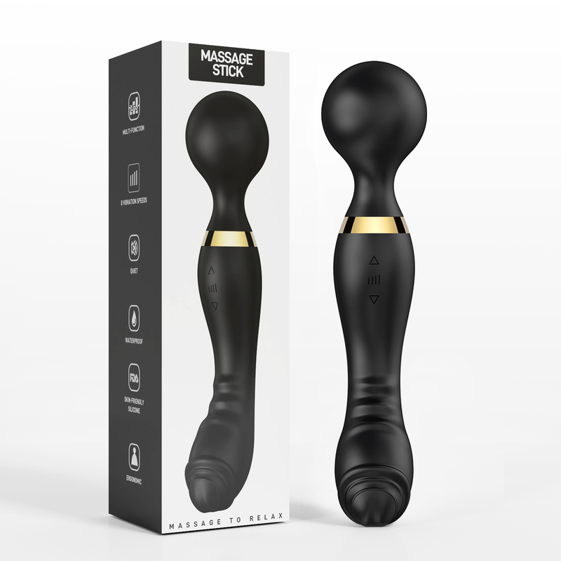 Vibromasseur puissant pour femme, 2 moteurs AV Magic Wand, stimulateur de clitoris, point G, jouet sexuel pour adulte_voghion.com