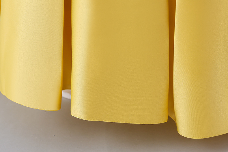 Robe princesse à fleurs pour filles d'un an, spectacle de Piano d'été_voghion.com