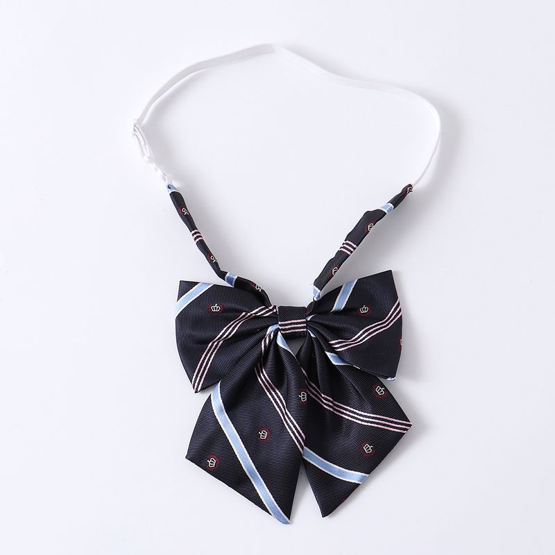 Cravatta a corona per uniforme scolastica giapponese JK in stile accademico_voghion.com