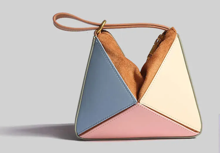 Neue Nischen-Design-Tasche im türkischen Stil: Faltbare Dreieckstasche für Handtasche, Schulter und Umhängetasche_voghion.com