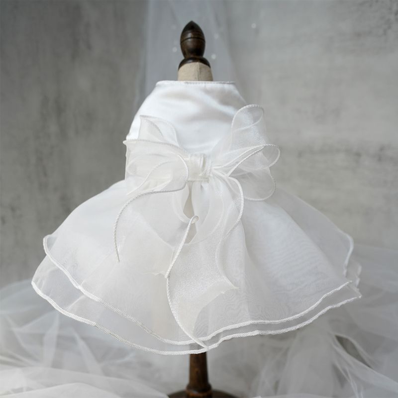 Supplies Small Dog Wedding Dress Pet Clothes_voghion.com