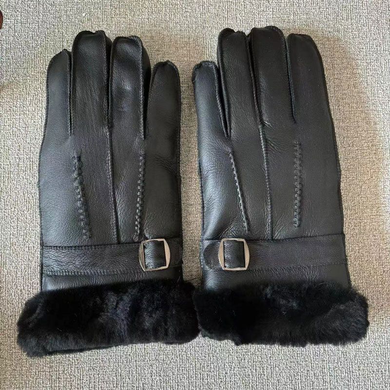 Giacca invernale in lana integrata per uomo e donna, foderata in pile spesso, antifreddo, in vera pelle di pecora, calda per motociclisti_voghion.com