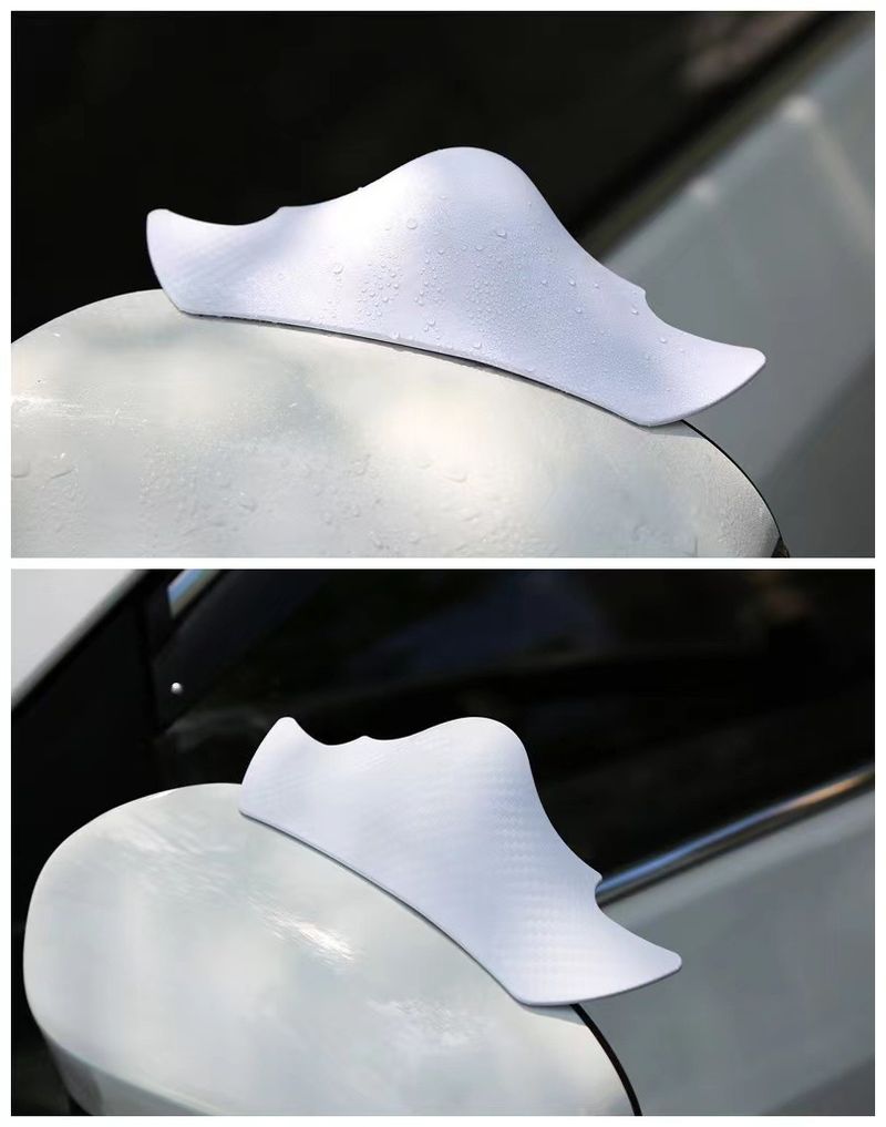 Rétroviseur de voiture, petit rétroviseur rond intégré réfléchissant pour angle mort, protection contre la pluie, artefact étanche_voghion.com