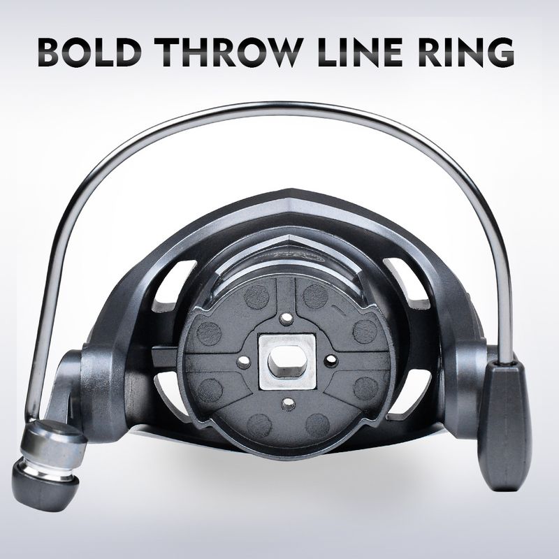 Metal Spinning 5.2:1 3+1BB Lure Sea Line Anchor Long Casting Fishing Reel_voghion.com
