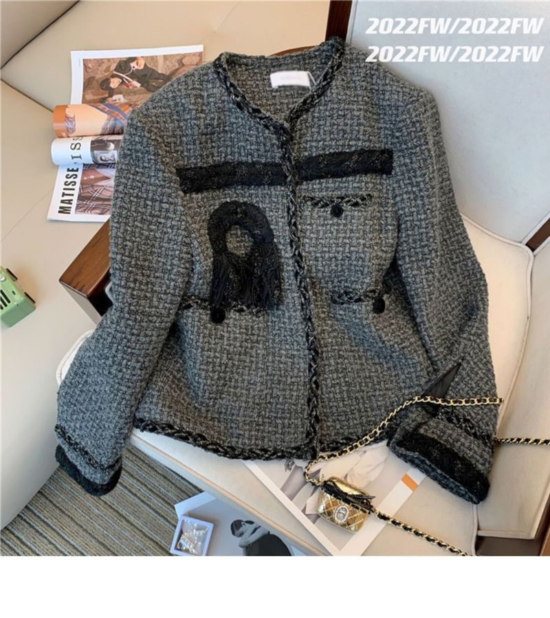 Completo da donna invernale, nuovo modello coreano, casual, versatile, di piccole dimensioni, con pantaloni a gamba larga, completo da due pezzi_voghion.com