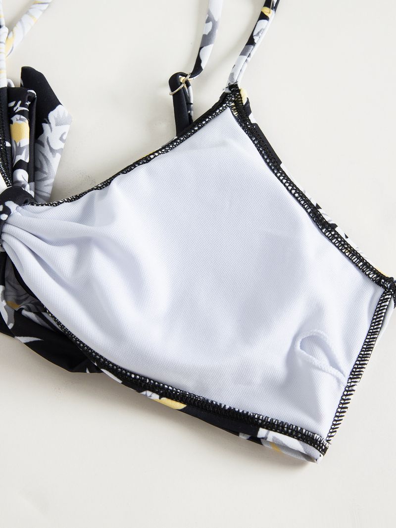 Dameskleding Mode High End Sexy Multi Color Bedrukte Bikini BIKINI Driedelig Damesbadpak_voghion.com