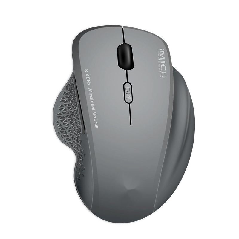 Wireless Mouse With 2.4G USB - 6 Keys, Low Power Consumption For Business, Office & Gaming_voghion.com