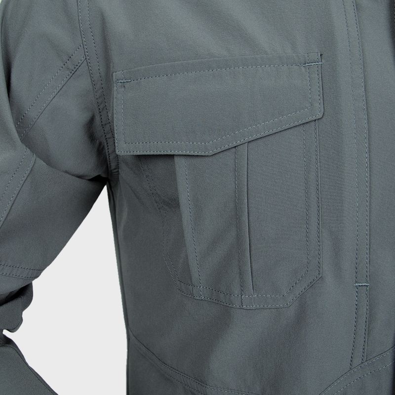 Fronter Men's Long Sleeve Spring Autumn Outdoor Stretch Breathable Tactical Shirt_voghion.com