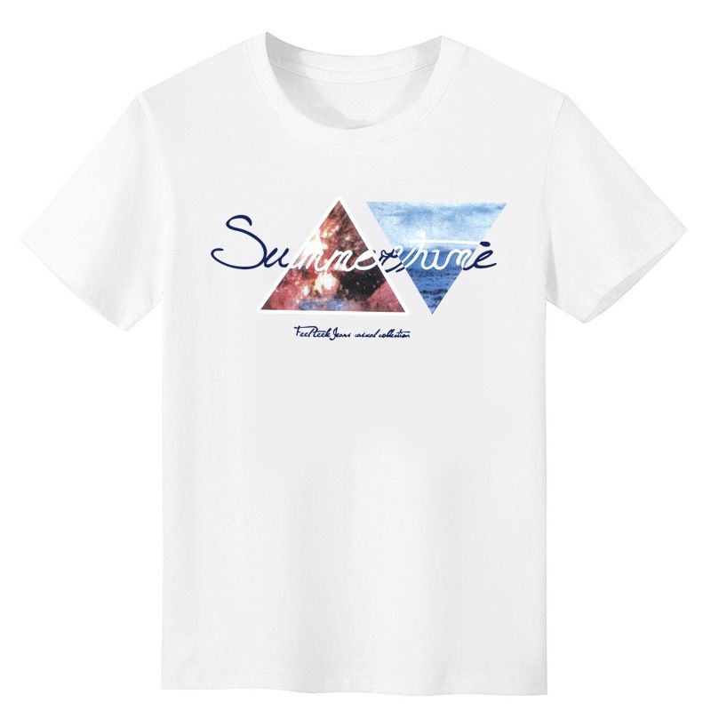 Herenkleding Korte mouwen Zomer Kort T-shirt Bedrukt Halve Mouwen_voghion.com