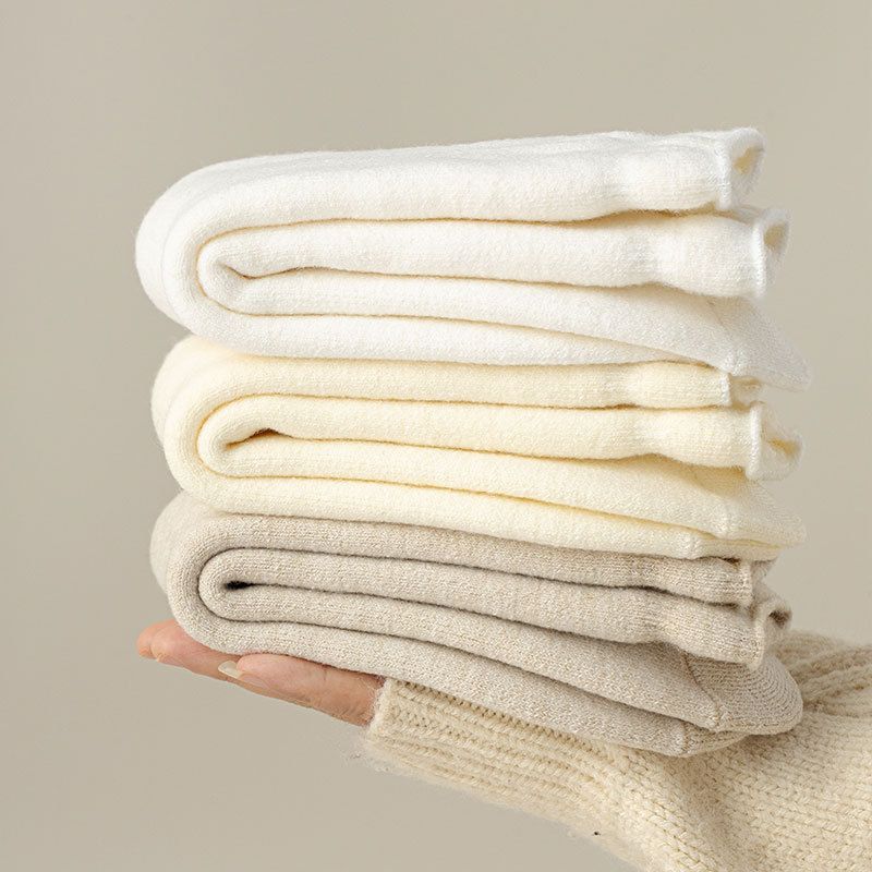 Calzini in spugna ispessiti da donna Calzini invernali in spugna ispessiti Calzini casual a tubo medio Calzini in cotone Calzini caldi da donna Calzini larghi in lana_voghion.com