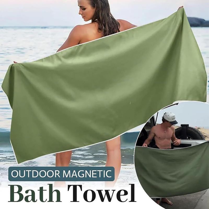 Swimming Towels Summer Outdoor Extra Large Magnetic Bath Towel With Strong Water Absorption Suitable For Beach Swimming Pool Gym Camping Etc._voghion.com