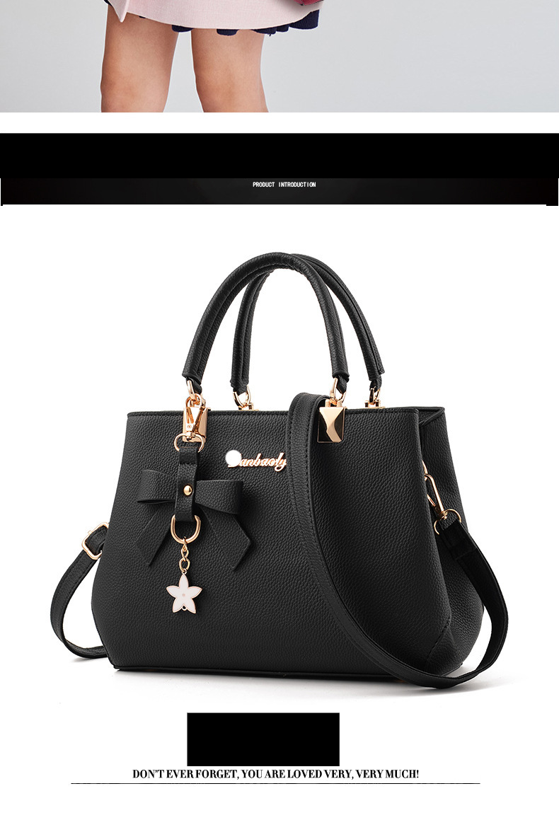 Väska 2023 ny koreansk version av den trendiga höst- och vinterbågen Kvinnlig väska bärbar axelväska Messenger bag killer bag moderväska_voghion.com