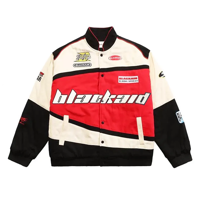 Herrenjacken Explosionen Y2K American Street Hip-Hop Racing Baseball Uniform Bestickte Jacke Punk Gothic Lose für_voghion.com