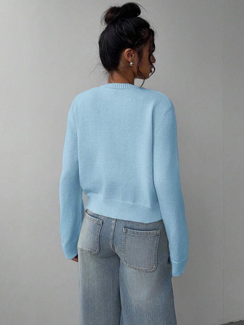 Soft & Cozy Women's Ribbed Knit Cardigan – Short Sleeve Button-Up Sweater, Relaxed Fit, Flattering Silhouette, Versatile For Casual & Office Wear_voghion.com