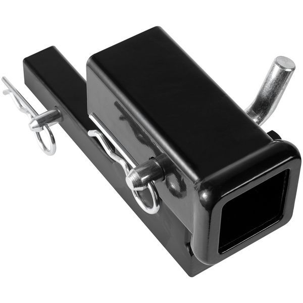 Hitch Adapter, 1-1/4' To 2' Receiver Hitch Extender Extension, Trailer Hitch Riser With 4' Rise/Drop, 6-1/2' Extension Length, 4000 Lbs Towing Capa_voghion.com