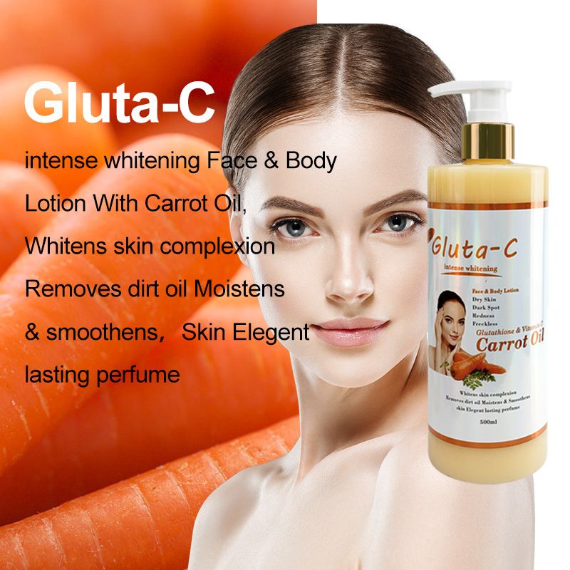 Glutamate Carrot Body Vitamin C Moisturizing Lotion_voghion.com