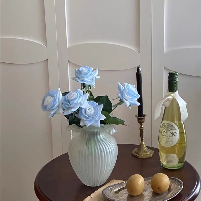 Hand Felt Rose Simulation Hand Held Bouquet Home Decoration Flower Arrangement Ornaments Artificial Flowers Simulated Flowers High End Sense Of Life_voghion.com