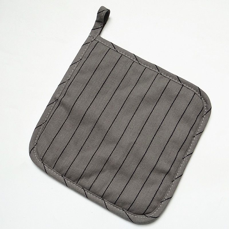 Modernes, minimalistisches Ofenhandschuh- und Topflappen-Set – hitzebeständige Küchenhandschuhe mit rutschfestem Griff, geometrische Muster (16 x 26 cm)_voghion.com