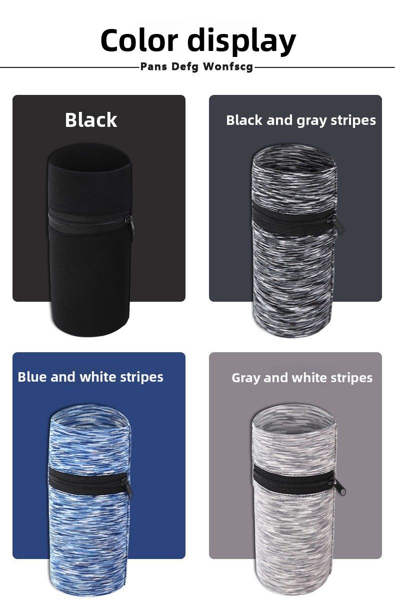 Sommer Neue Sport Handgelenk Outdoor Radfahren Laufen Arm Zipper Stil Münze Schlüssel Multi-use-Aufbewahrungstasche_voghion.com