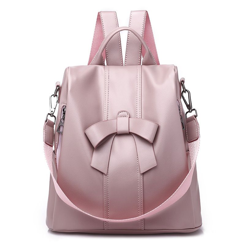 2023 New Fashionable Popular Women's Sweet and Ladies PU Backpack Bow Small Bag_voghion.com