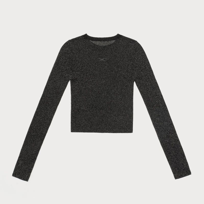 SMFK Wild Horse Starry Sky Strickpullover, modische Taille, schmale Passform, dünnes Langarmoberteil im neuen Stil_voghion.com