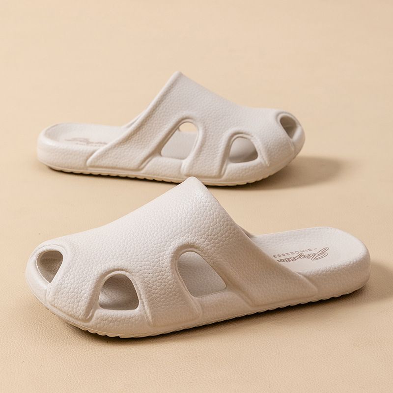 Baotou Weibliche 2025 Neue Halb Sommer Oberbekleidung Anti Slip Home Hausschuhe Tasche Fuß Loch Cool Drag_voghion.com