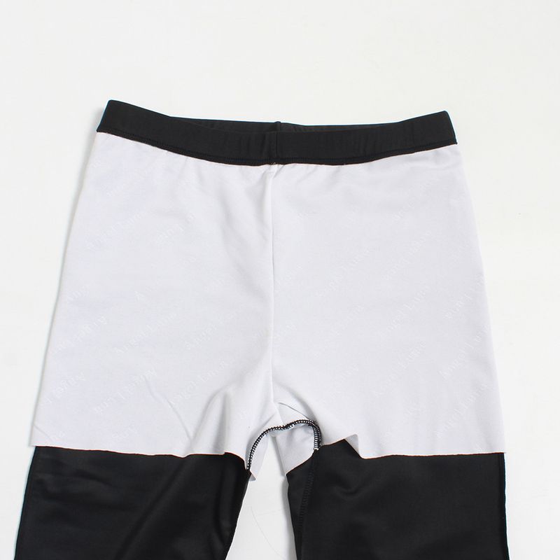 Muslimische Bademode Große Größe Konservative Langarm Hosen Badeanzug Frauen_voghion.com